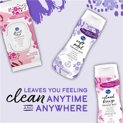 Kroger Lavage Intime Hypoallergénique Parfum Pétale Doux 443 ml