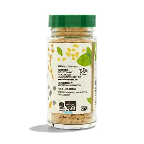 Whole Foods Market, Gingembre Moulu Biologique, 43 g