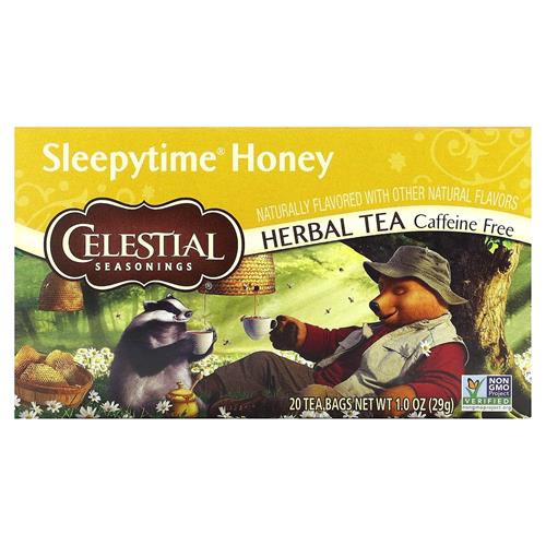 Celestial Seasonings, Tisane, Sleepytime, Miel, 20 sachets