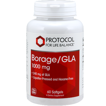 Protocol For Life Balance Bourrache/AGL 1000mg 60 Gélules - P1720