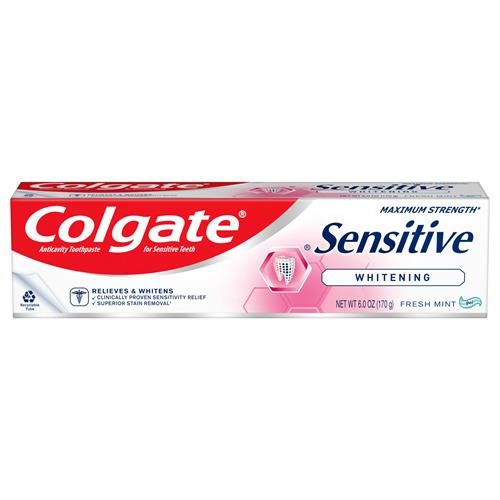 Colgate Dentifrice Maximum Soulagement Sensibilité et Blancheur, 170 g