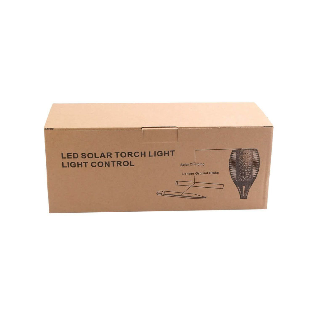 Torche solaire à flamme avec 96 LED