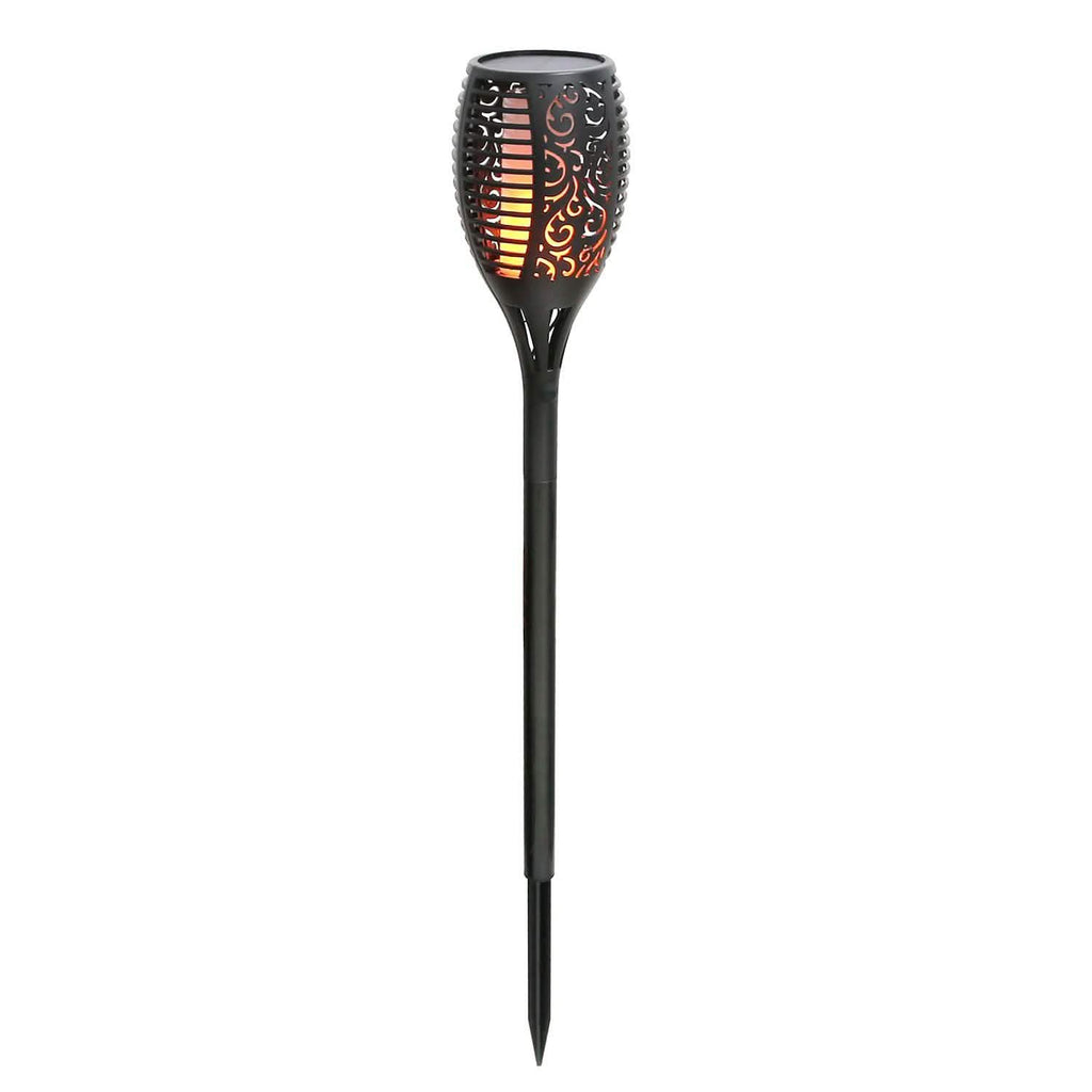 Torche solaire à flamme avec 96 LED