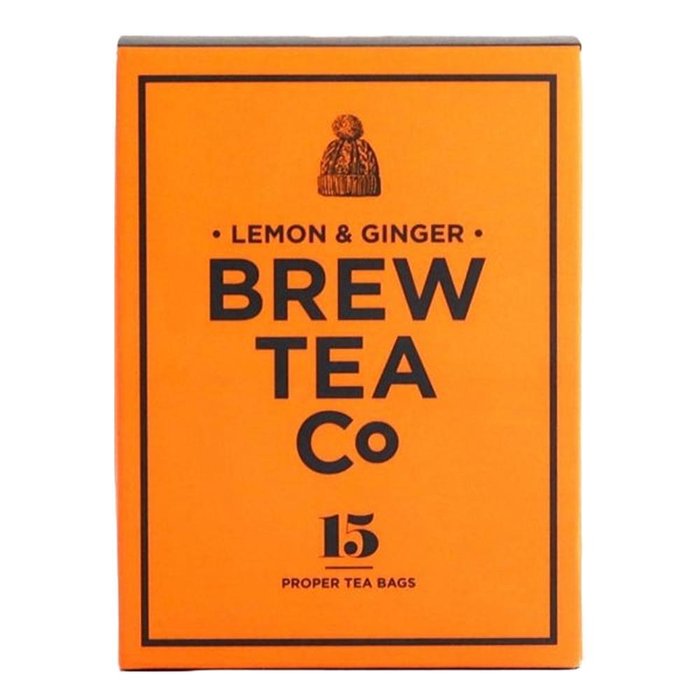 Brew Tea Co. - Sachets de thé « Citron & Gingembre » (15 U)