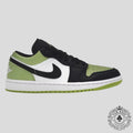Air Jordan 1 Low Snakeskin Vert Vif (Femme)