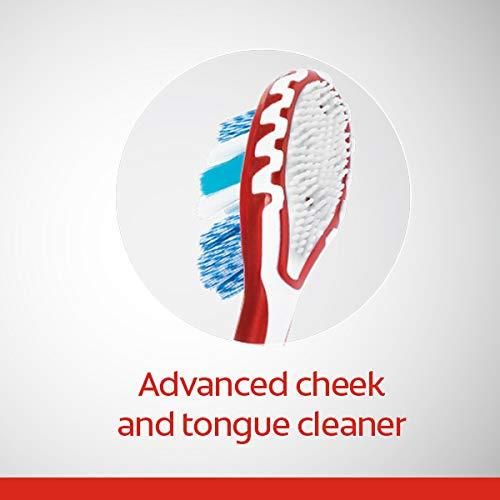 Colgate 360 Advanced Optic White Brosse à Dents, Souple, Lot de 2