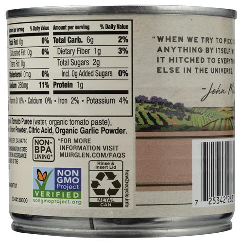 Sauce tomate biologique Muir Glen, 227 g