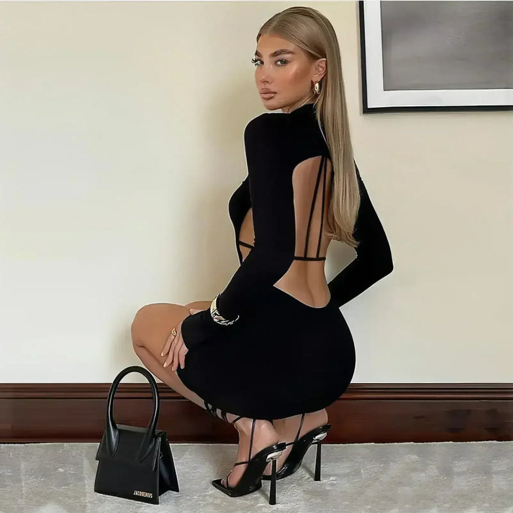 Tenue Ventre Nu Robe Fourreau Mode Féminine