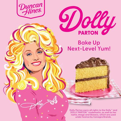 Préparation pour gâteau jaune Favorite de Dolly Parton de Duncan Hines, 432 g.