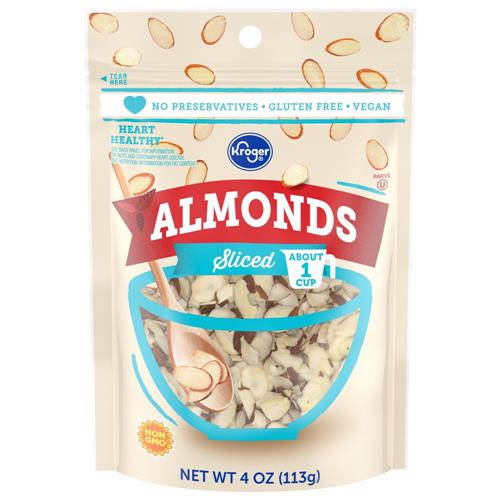 Amandes tranchées Kroger 4 oz