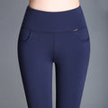 Legging velours rembourré taille haute pour femme