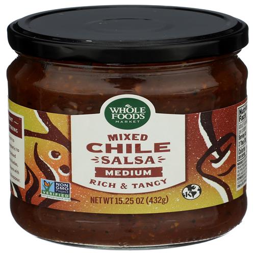 Whole Foods Market Salsa aux piments mélangés, 15,25 oz