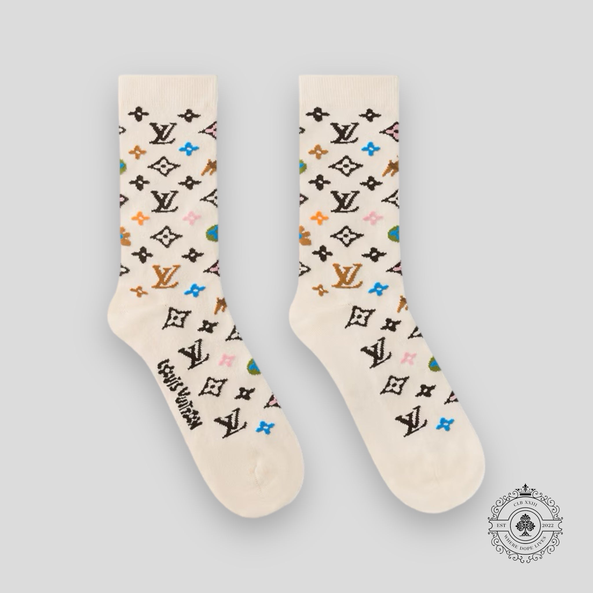Chaussettes Louis Vuitton Monogram Craggy