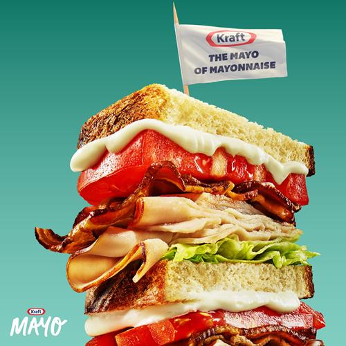 Mayonnaise Kraft à l'huile d'olive, réduite en matières grasses, bouteille de 650 ml