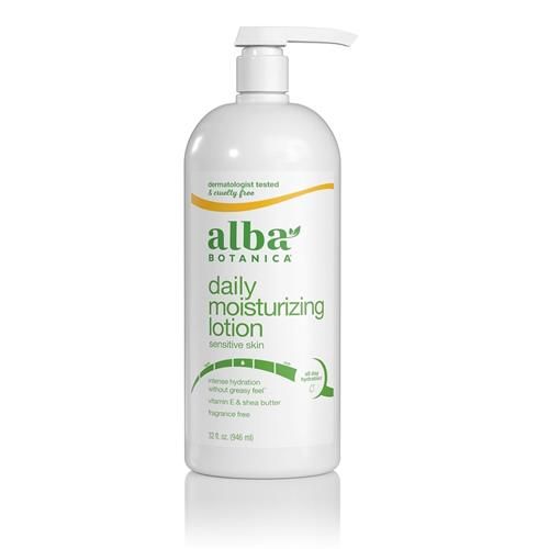 Lotion émolliente non parfumée Alba Botanica, 946 ml