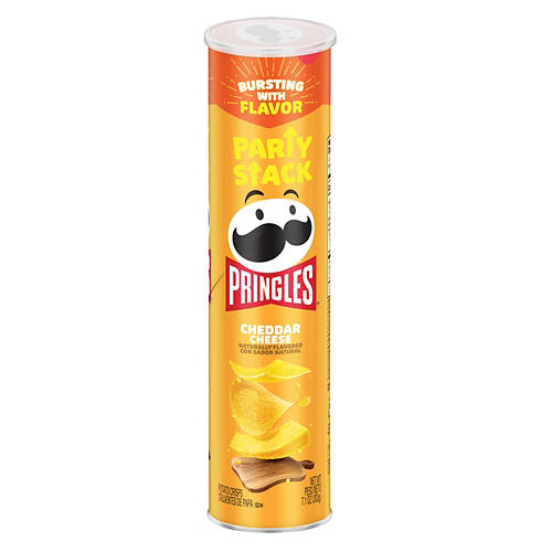 Pringles Cheddar Cheese Pringles Party Stacks, 201 g