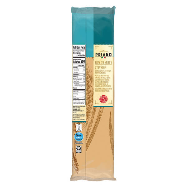 Spaghetti coupés au bronze Priano, 454 g