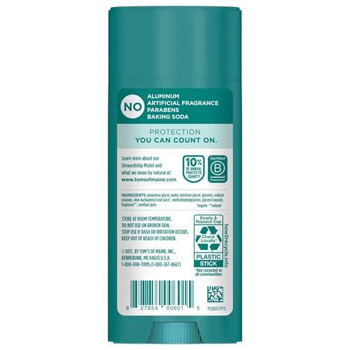 Tom’S Of Maine Wild Lavender Natural Deodorant For Women And Men, Aluminum Free, 3.25 Oz