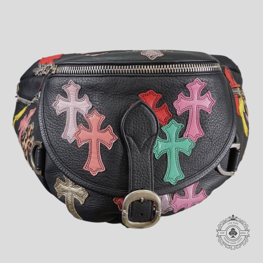 Sac banane Chrome Hearts XXL multicolore