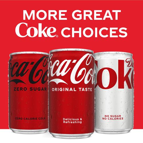 Coca-Cola, 222 ml, pack de 6