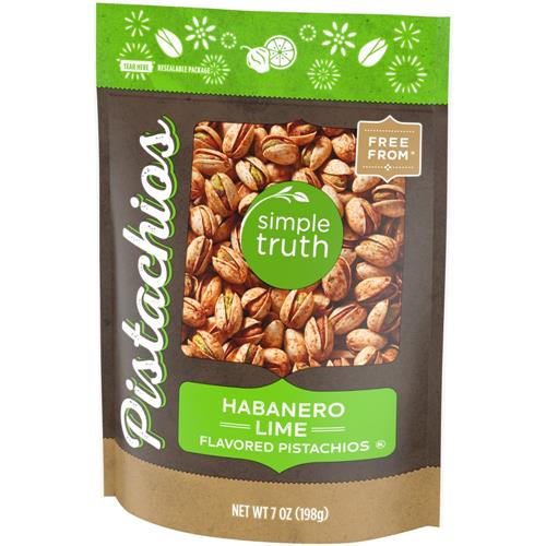 Pistaches à la lime et au habanero Simple Truth 7 oz