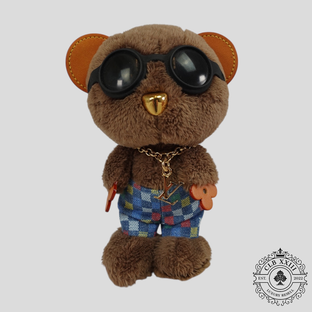 Louis Vuitton Bijou de sac LV Bear Bleu