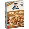 Quaker Simply Granola, Avoine, miel et amandes, boîte de 683 g