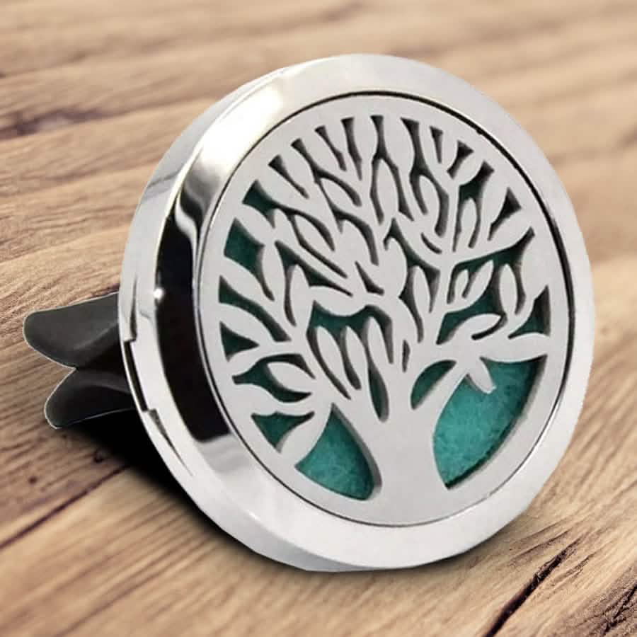 Diffuseur d'huile essentielle pour grille d'aération de voiture (aromathérapie)