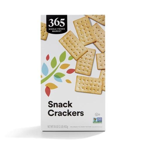 Biscuits salés croquants saveur beurre naturel Whole Foods Market, 453 g