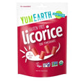 Yumearth Réglisse biologique à la grenade sans gluten en sachets individuels – Convient aux personnes allergiques, sans gluten, sans OGM, végétalien, sans arômes ni colorants artificiels – 142 g (paquet de 1)
