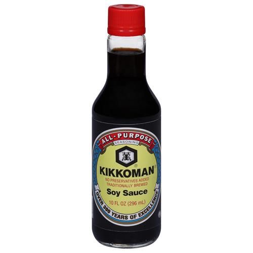 Kikkoman Sauce soja naturellement fermentée, assaisonnement tout usage, 295 ml