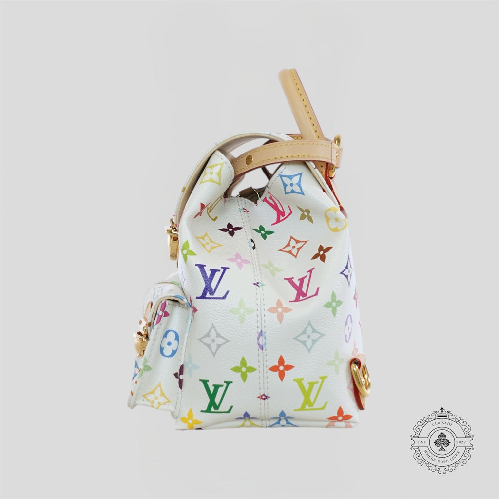 Sac Louis Vuitton x Takashi Murakami Venice blanc