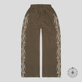 Pantalon de survêtement Bravest Studios Tribal marron