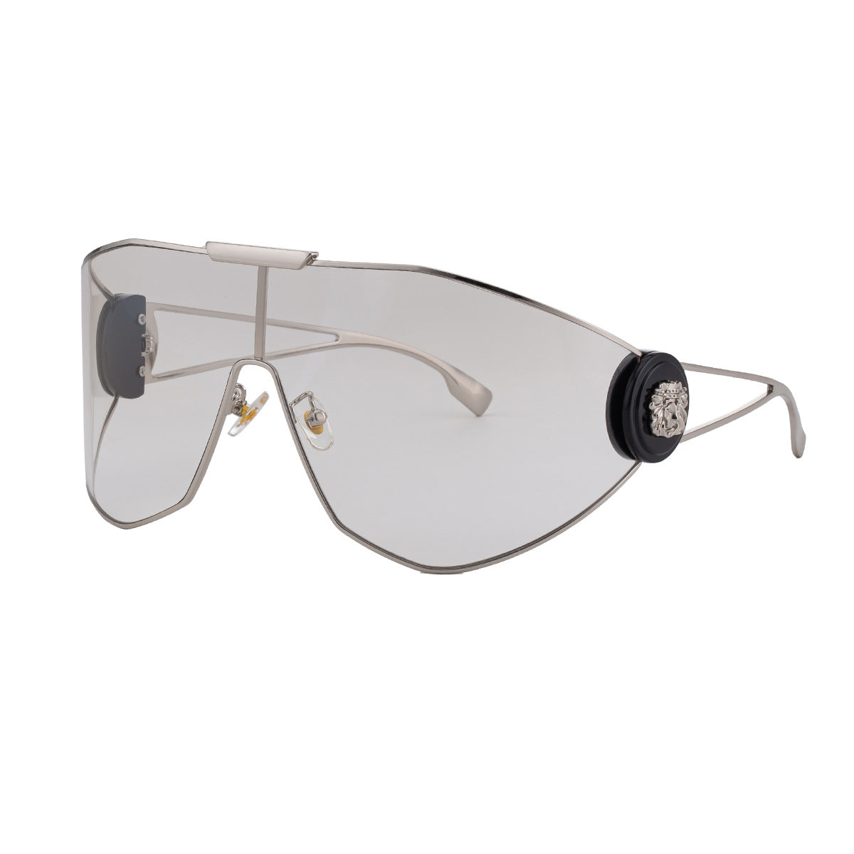 Lunettes de soleil aviateur sport plein cadre pour femmes — Protection UV intégrée aux verres