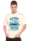 T-shirt à manches courtes et motif en viscose de bambou/coton biologique Spun Bamboo® pour homme Old Dubs