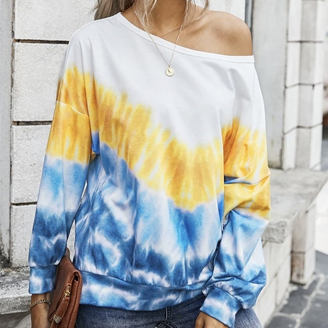 Sweat à capuche dégradé pour femme