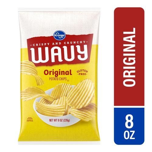 Croustilles ondulées originales Kroger 226 g