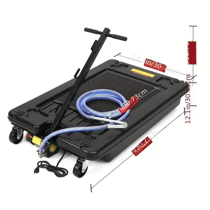 Vidange d'huile à profil bas de 17 gallons avec pompe électrique