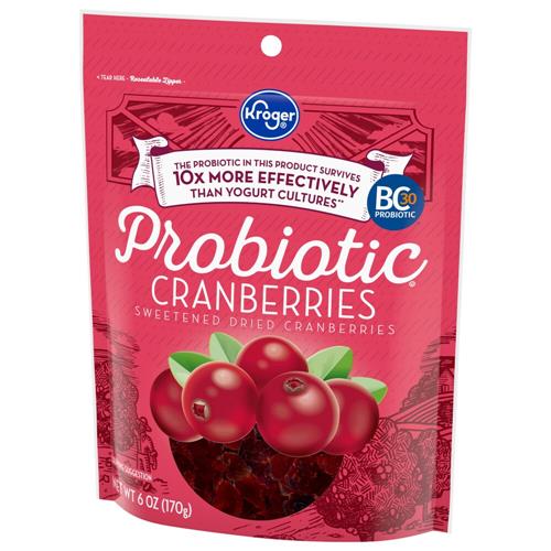 Kroger Canneberges séchées probiotiques 170 g