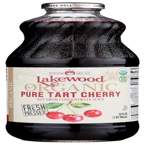 Jus de Cerise Acidulée Bio Pur Lakewood, 946 ml