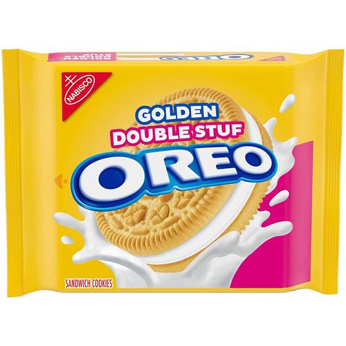 Biscuits Sandwich Dorés Double Crème Oreo, 397 g