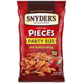 Morceaux de Bretzels Snyders Of Hanover, Ailes de Poulet Buffalo Chaudes, Format Fête, 510 g