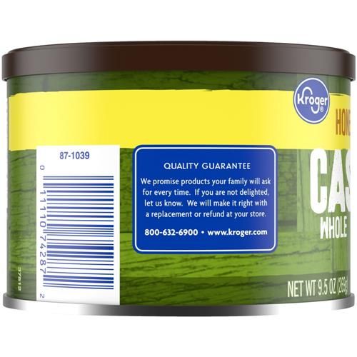 Kroger Noix de cajou grillées au miel entières 9,5 oz
