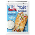 Assaisonnement pour Gyros à la Grecque McCormick avec Mélange de Sauce Tzatziki, 42 g