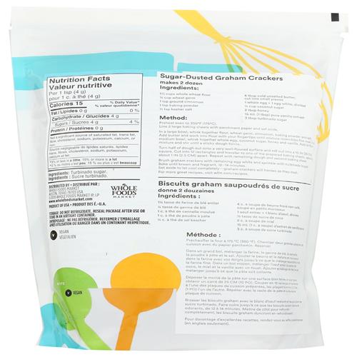 Whole Foods Market, Sucre Turbinado, 32 oz