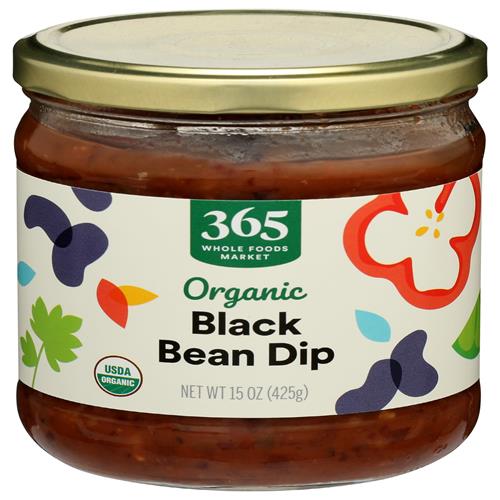 Whole Foods Market, Trempette de haricots noirs biologique, 425 g