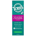 Tom’S Of Maine Dentifrice Anti-plaque et Blancheur Sans Fluorure, Menthe Verte, 127 g