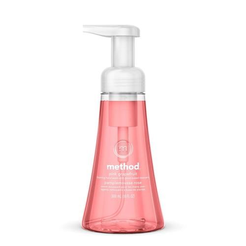 Savon moussant pour les mains Method, pamplemousse rose, formule biodégradable, 295 ml (lot de 1)
