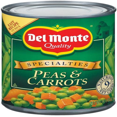 Del Monte Petits Pois & Carottes, 411 g