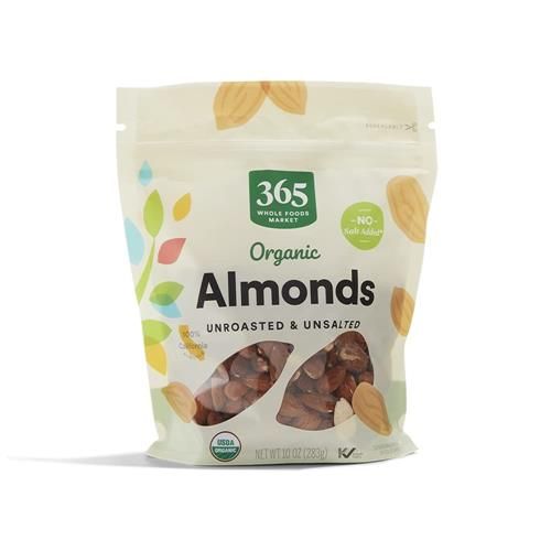 Whole Foods Market, Amandes biologiques crues, 10 oz